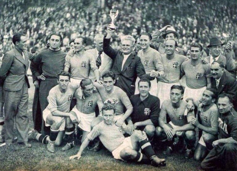 1938: Itália Bi Campeã e Brasil em 3º