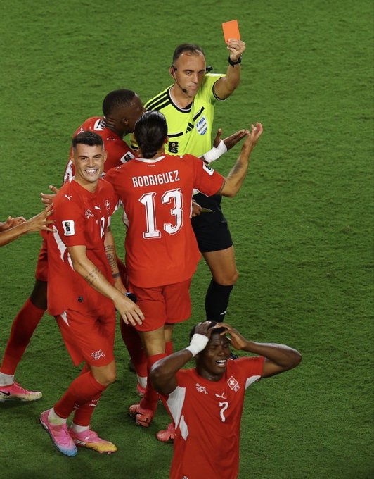 Reclamação da Suíça contra a arbitragem — Argentina x Suíça, Copa 2026