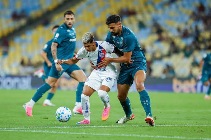 Lance do jogo Fluminense x Bahia pelo Brasileirão 2026 no Maracanã