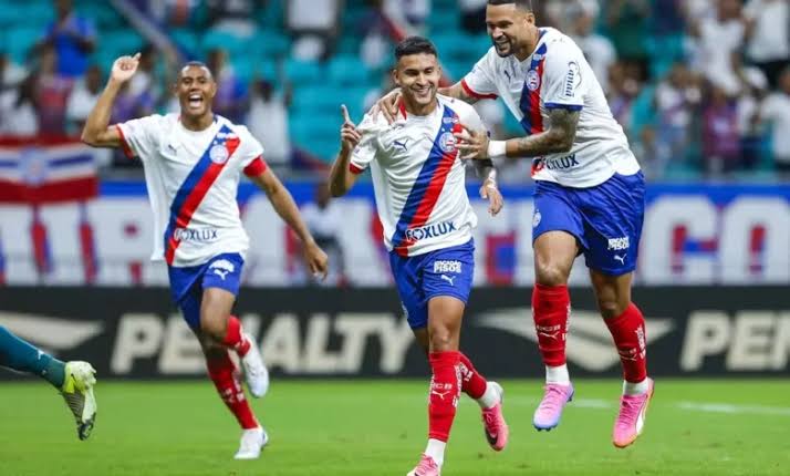 Lance do jogo Bahia x Chapecoense pelo Brasileirão 2026