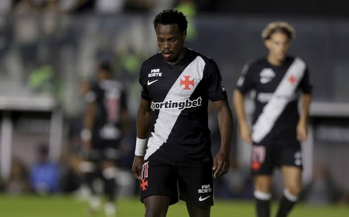 Lance do jogo Vasco x Mirassol pelo Brasileirão 2026 em São Januário